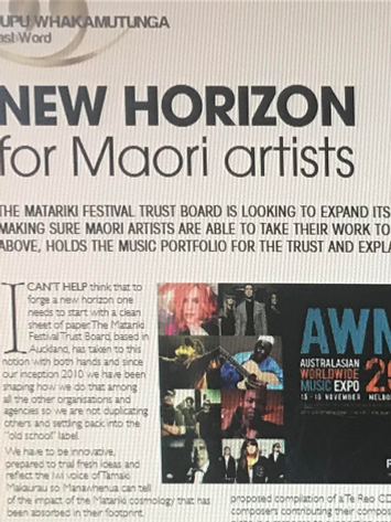 Waiata Magazine Issue 4, 2013.   Published on Feb 3, 2013    Waiata Magazine, supporting the National Waiata Maori Music Awards held annually at the Hawke's Bay Opera House in Hastings.